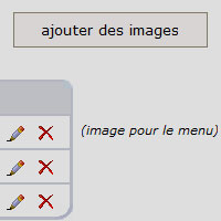 partie priv�e |&nbsp; permet de g�rer une gallerie d'image d'un projet