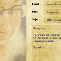 partie publique |&nbsp; page de contact pour soumettre un message par email
